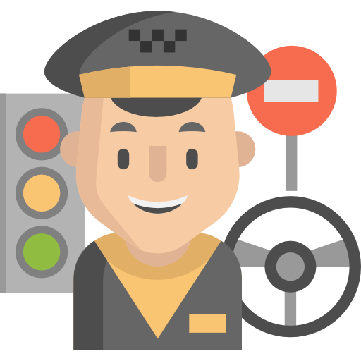 Водитель такси бесплатно иконка Водитель такси бесплатно иконка