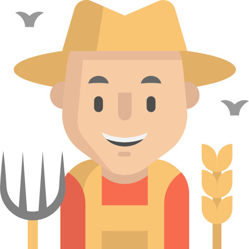 Farmer free icon