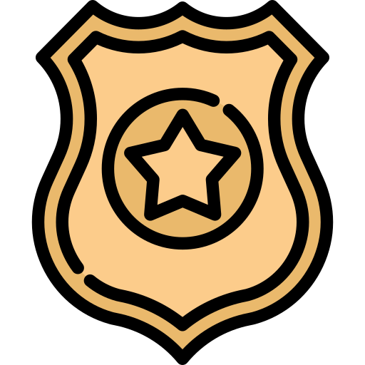 Police badge - Free security icons