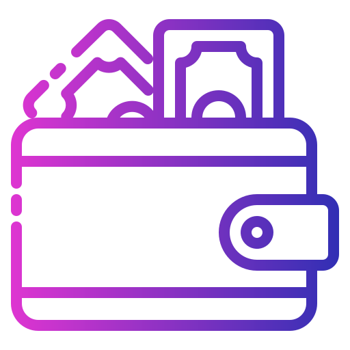 billetera icono gratis