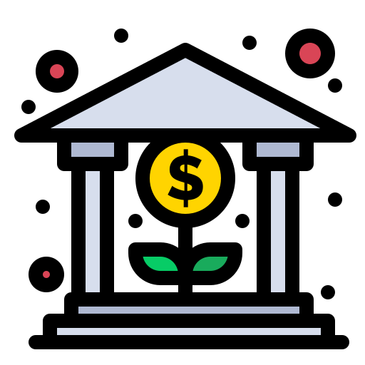banque Icône gratuit banque Icône gratuit