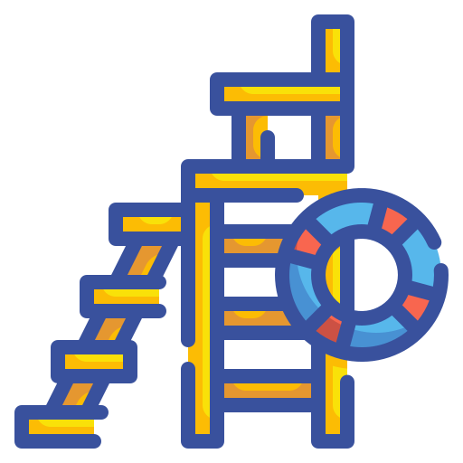 silla salvavidas icono gratis