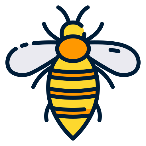 abeja icono gratis