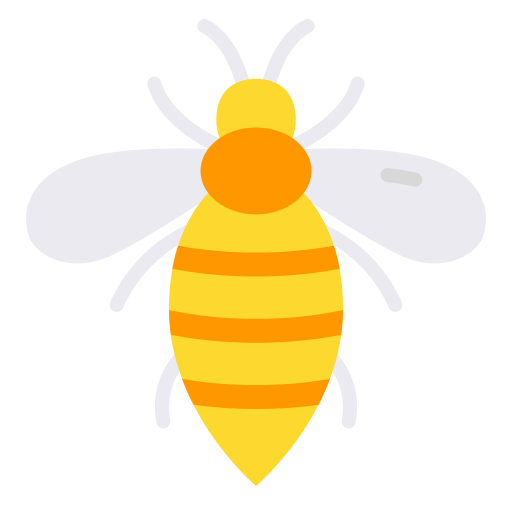 abeja icono gratis