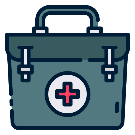 kit medico icono gratis