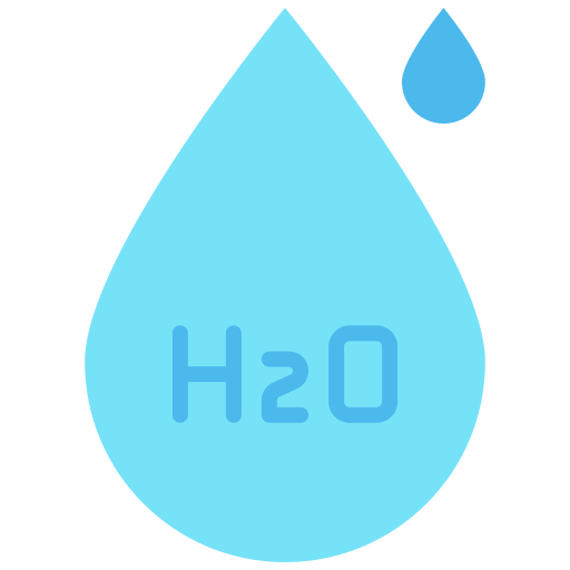 h2o icono gratis