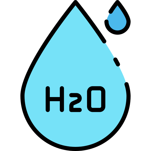 h2o icono gratis