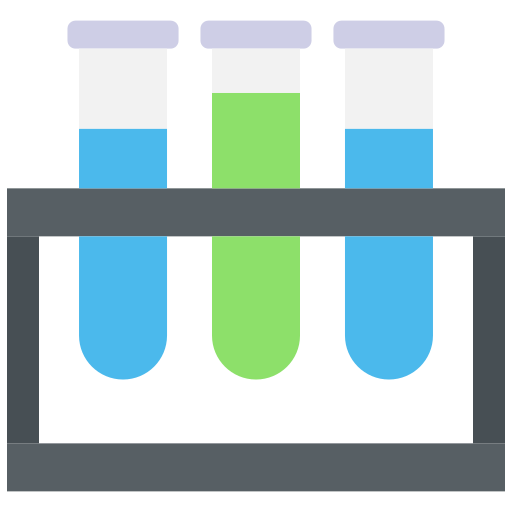 Test tube Good Ware Flat icon