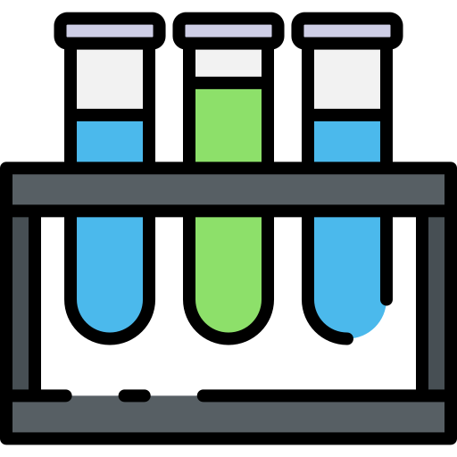 Test tube Good Ware Lineal Color icon