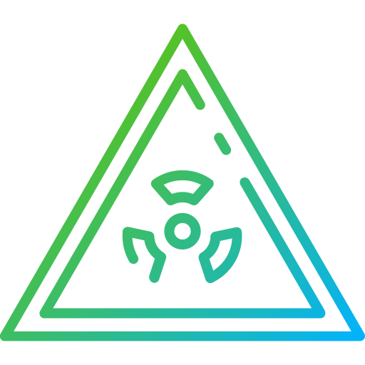 Nuclear free icon