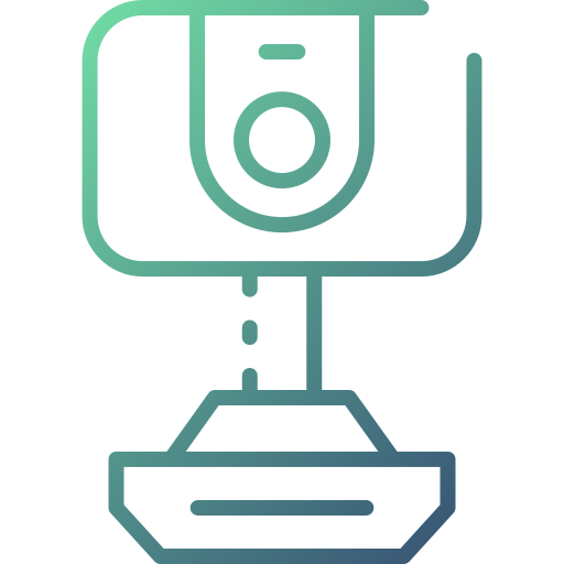 Webcam Good Ware Gradient icon