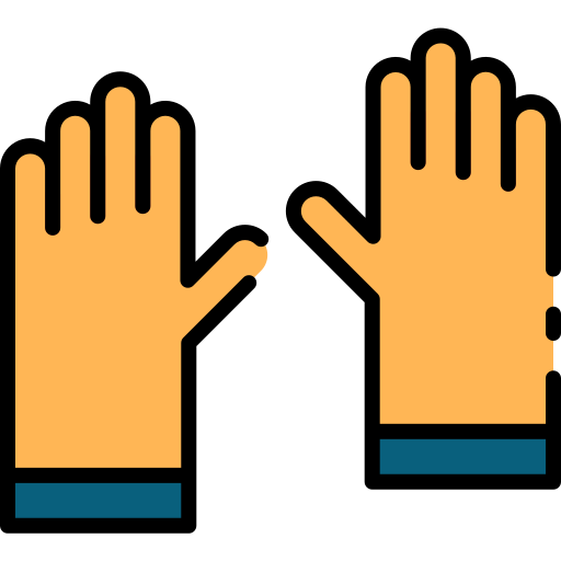 Hand gloves - free icon