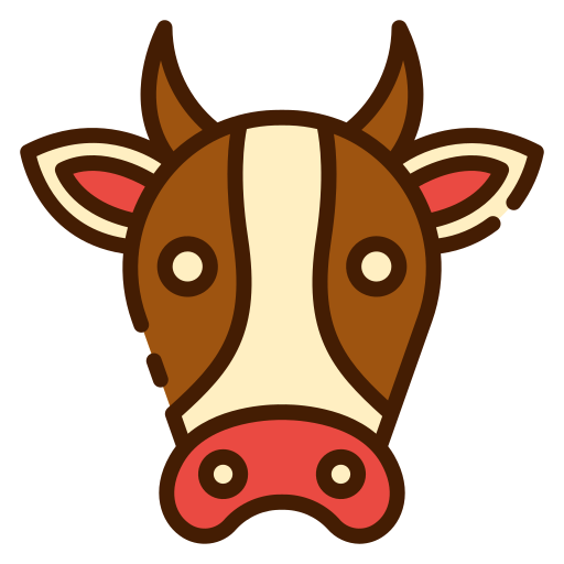 vaca icono gratis