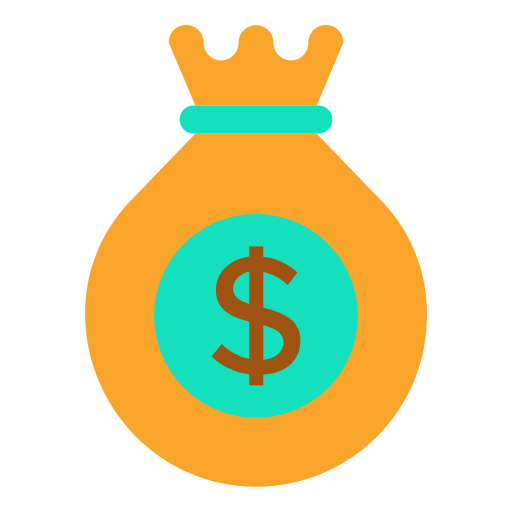 bolsa de dinheiro grátis ícone