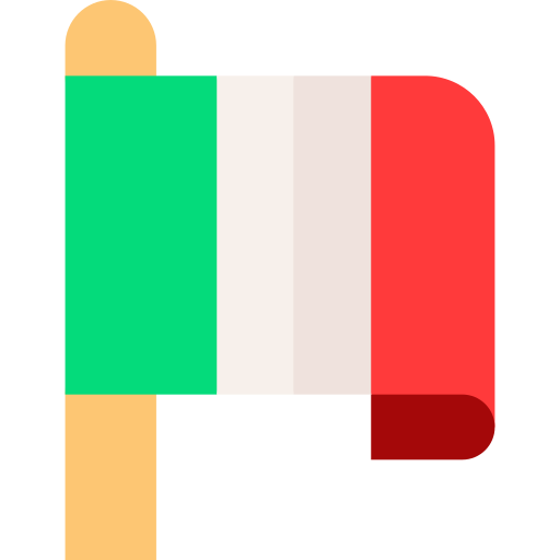 bandera italiana icono gratis