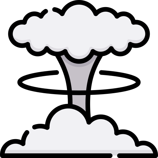 Nuclear Special Lineal color icon