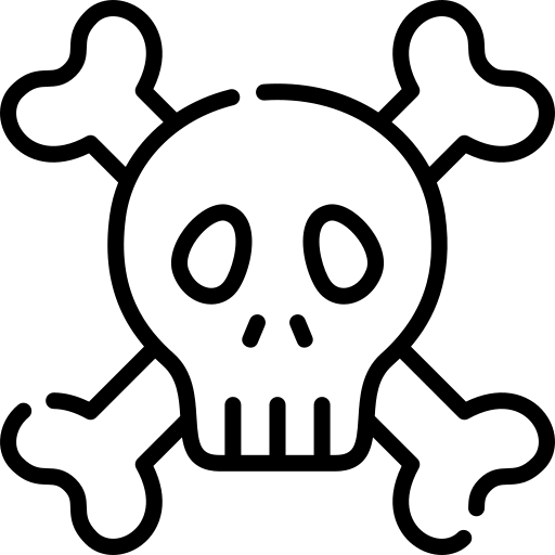 Skull free icon