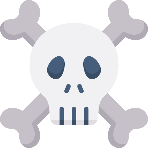 Skull free icon Skull free icon