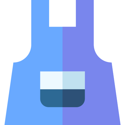 Apron Basic Straight Flat icon