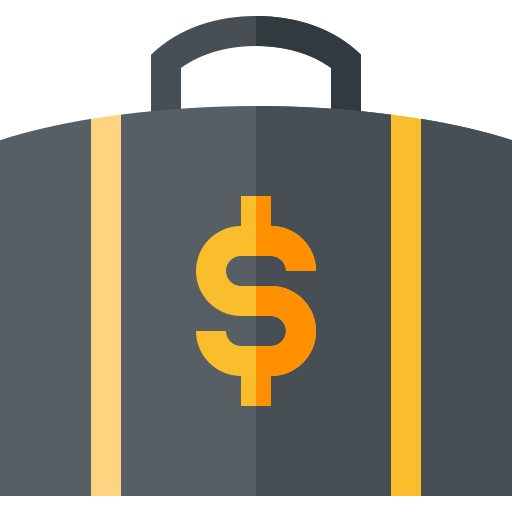 maletín icono gratis