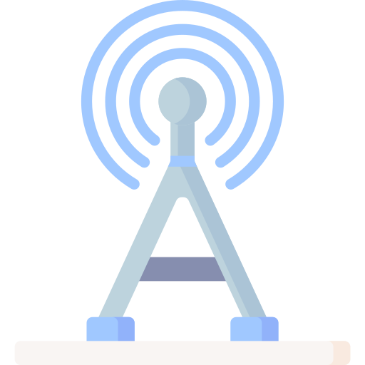 antena de radio icono gratis