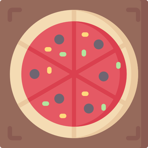 caja de pizza icono gratis