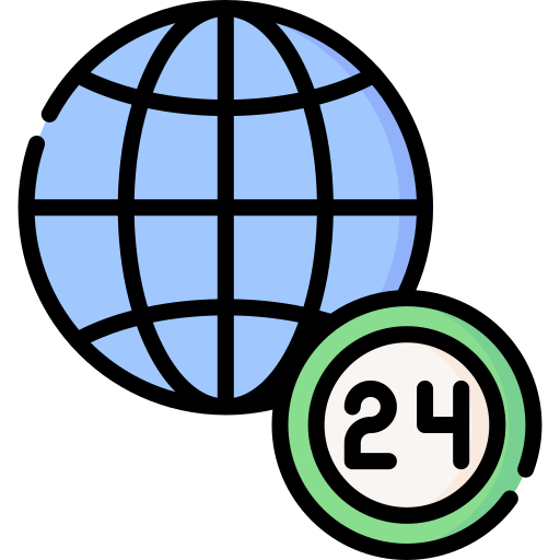 24 heures Icône gratuit 24 heures Icône gratuit