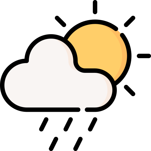 Cloudy Special Lineal Color Icon