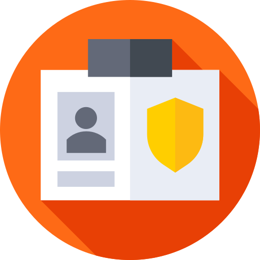 tarjeta de identificación icono gratis