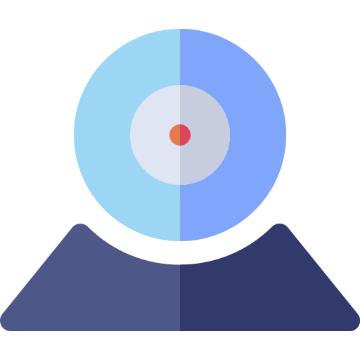 cámara web icono gratis