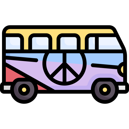 Hippie free icon