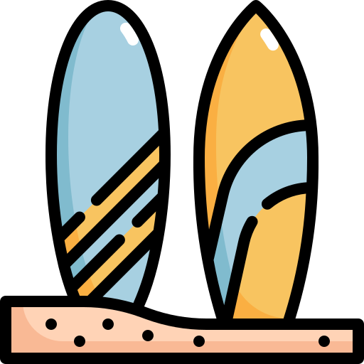 Surfboard - free icon