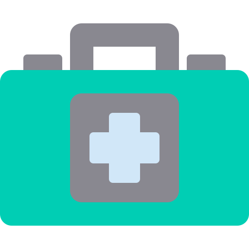 kit medico icono gratis