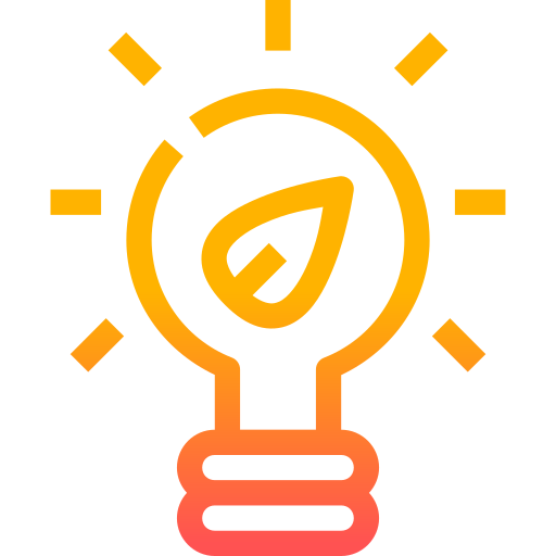 Éco lumière Icône gratuit Éco lumière Icône gratuit