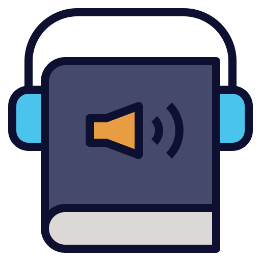 audio libro icono gratis