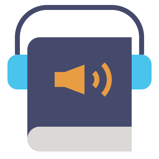 audio libro icono gratis