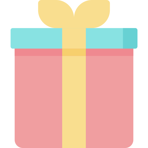 Gift free icon