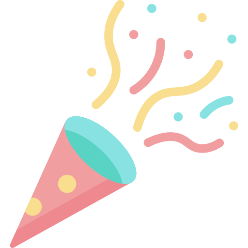 Confetti free icon Confetti free icon