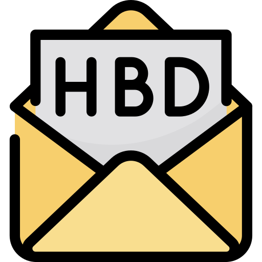 tarjeta de cumpleaños icono gratis