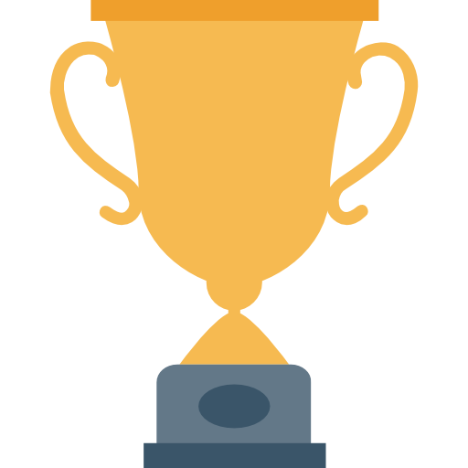 Trophy Flat Color Flat icon