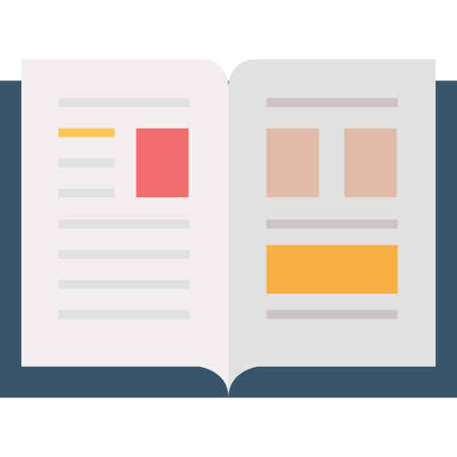 Open book Flat Color Flat icon