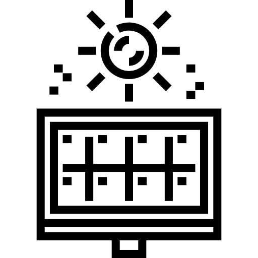 energía solar icono gratis