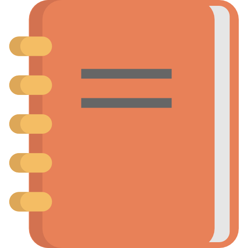 cuaderno icono gratis