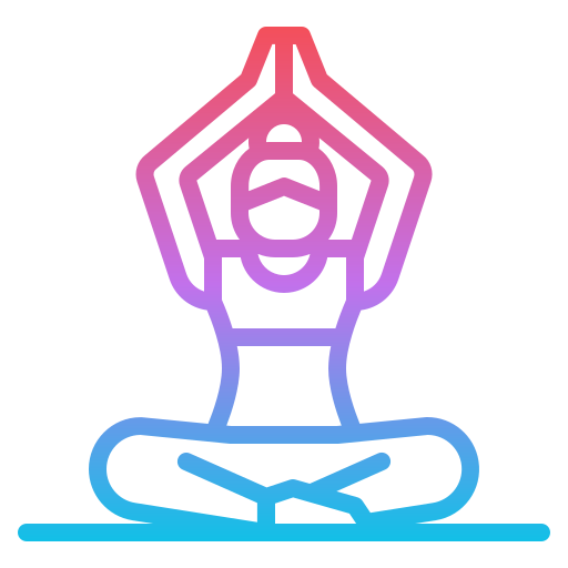 Yoga Iconixar Gradient icon