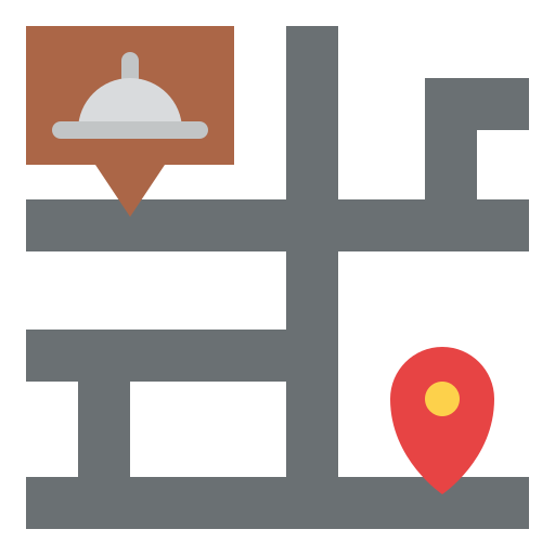 mapa grátis ícone