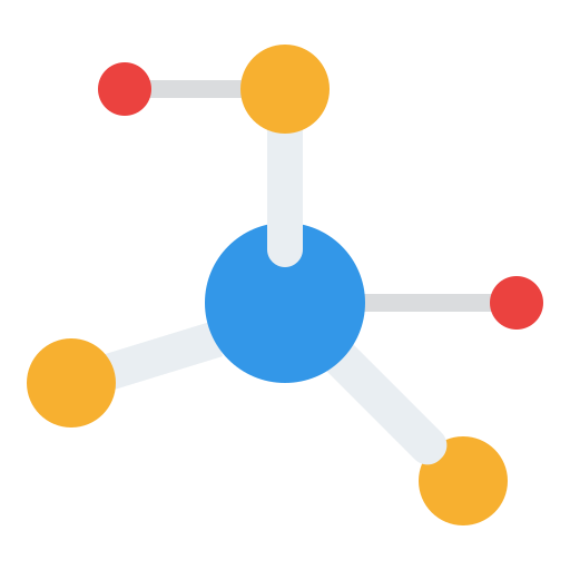 Molecular Iconixar Flat icon