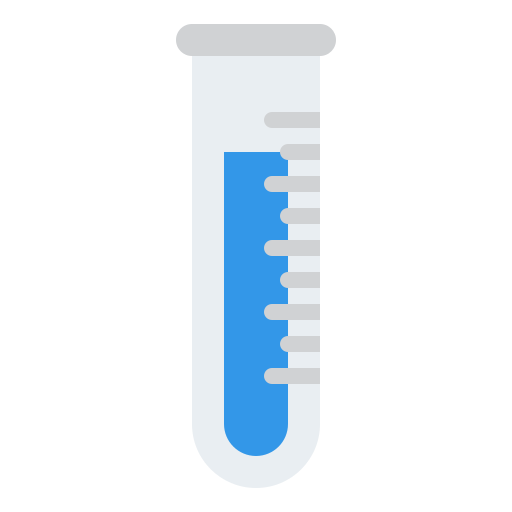 Test tube Iconixar Flat icon