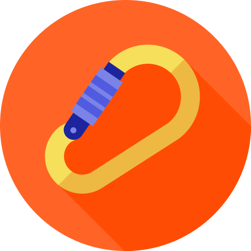 mosquetón icono gratis