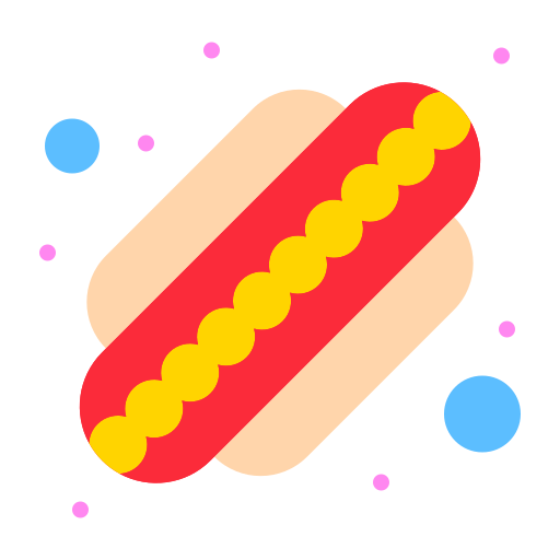 cachorro quente grátis ícone