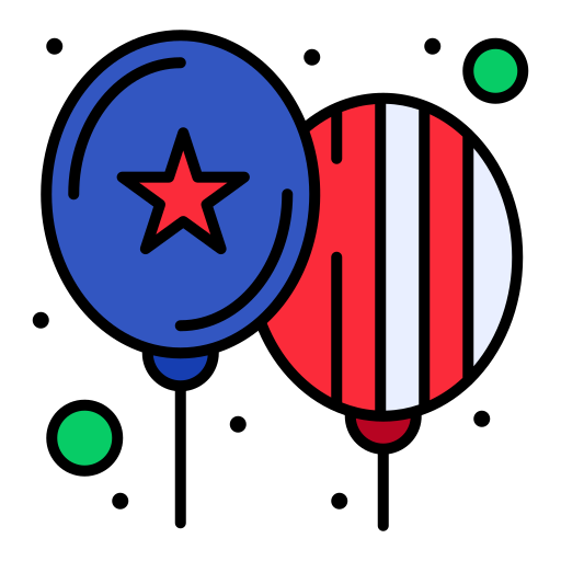 Надувные шары бесплатно иконка